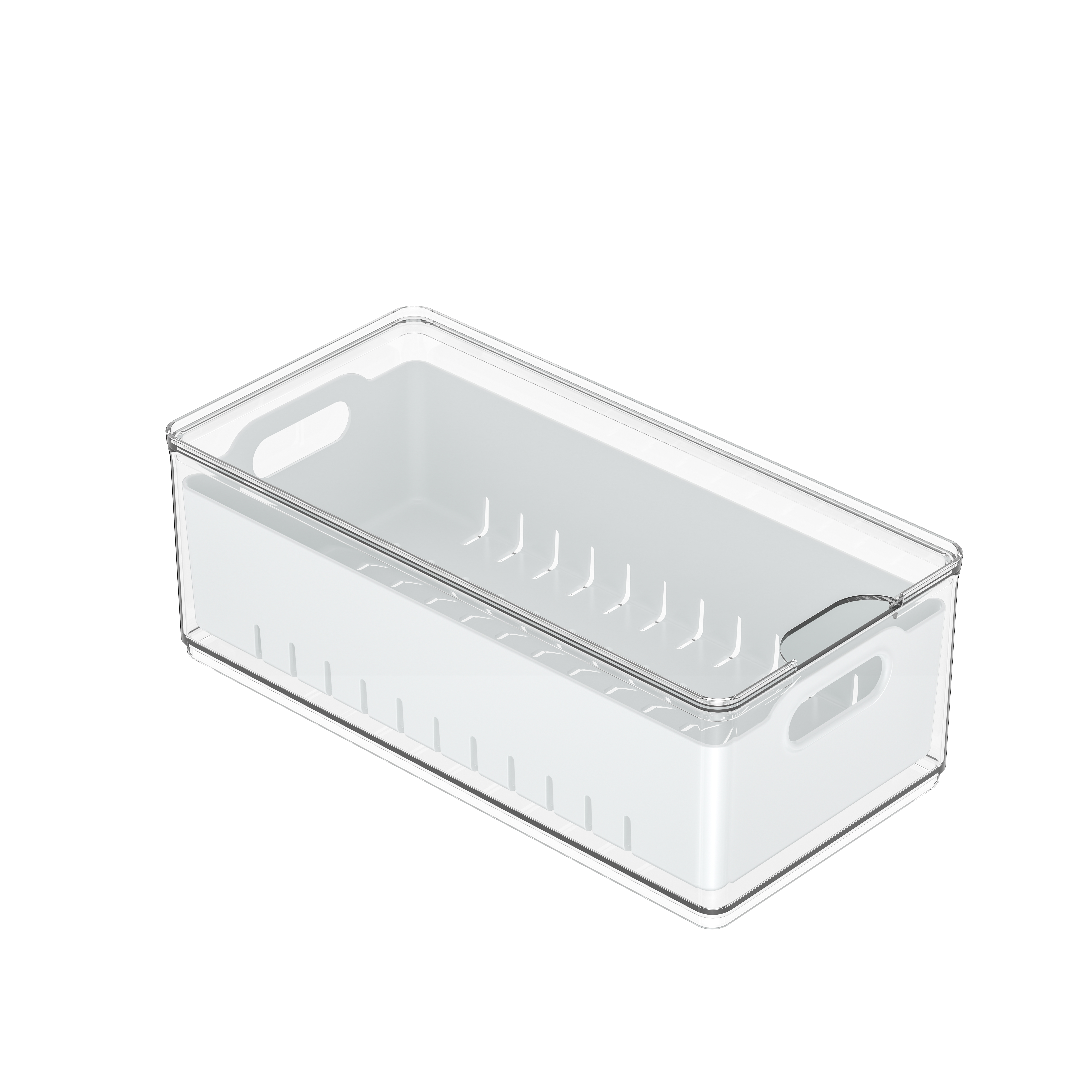 Bekas penyimpanan untuk sayur -sayuran dan buah -buahan